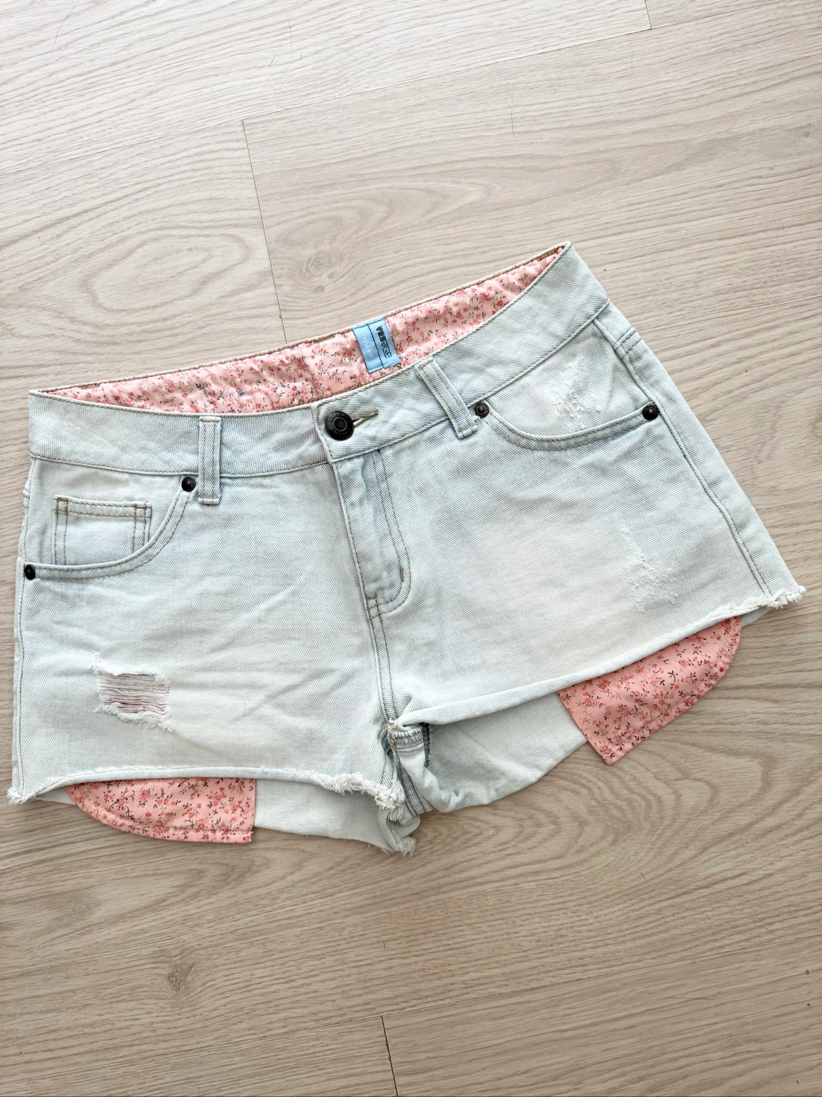 Shorts jeans azul claro - Boutique independente tamanho 38 M – photo 2